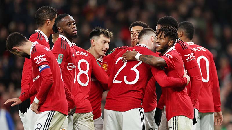 Các cầu thủ của Manchester United